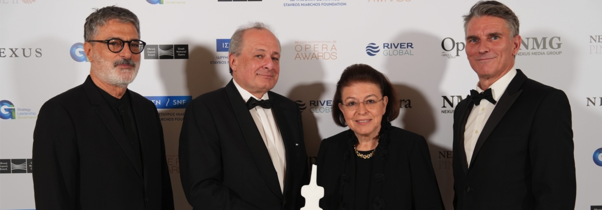 IOA 2025 - Giorgos Koumendakis - Franz Patay - Lina Mendoni - Stefan Herheim - Credits: Akriviadis Charis