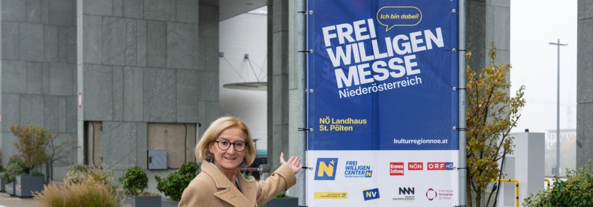 Freiwilligenmesse Niederösterreich - Landeshauptfrau Johanna Mikl-Leitner - Credits: NLK Filzwieser