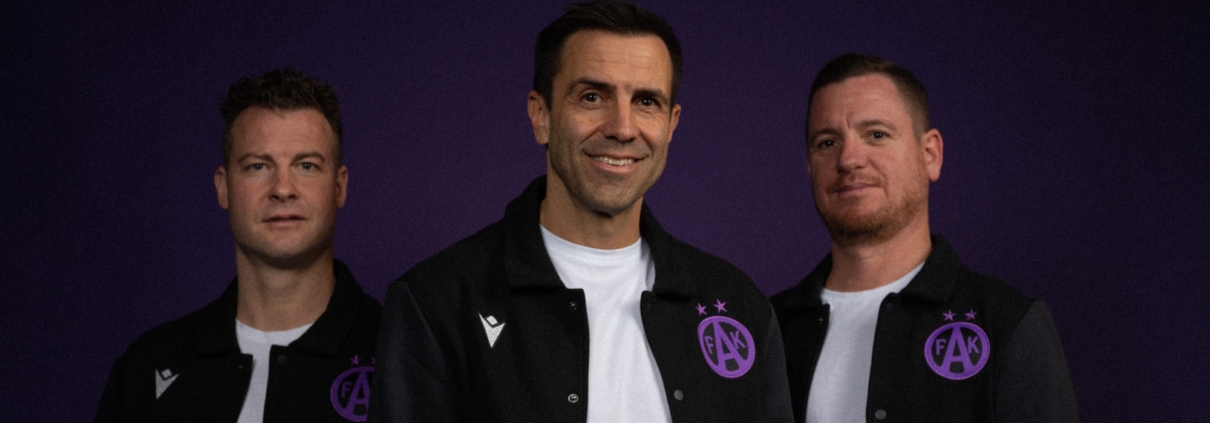 Akademie-Leiter Manuel Takacs, Sportdirektor Michael Wagner, Technischer Direktor Robert Urbanek - Credits: FK Austria Wien