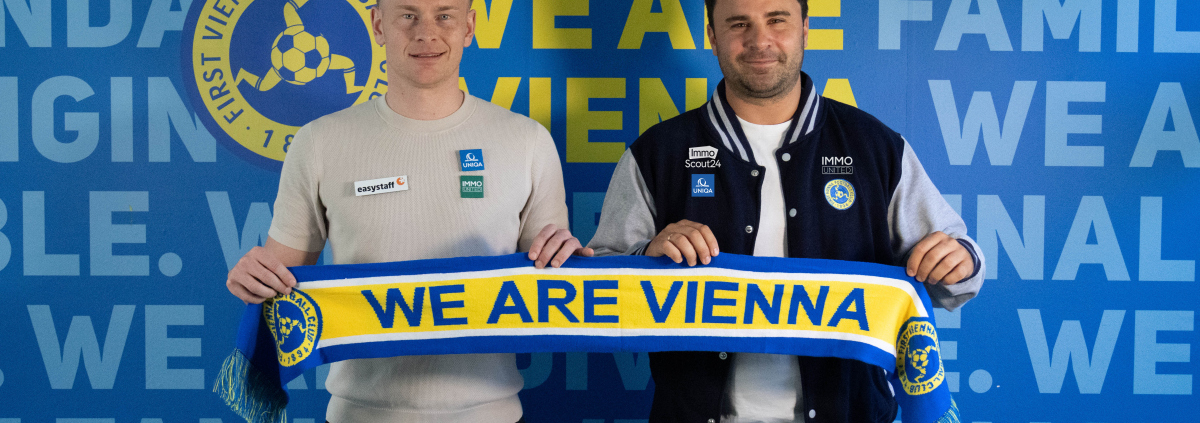 First Vienna FC 1894 - Cheftrainer Patrick Enengl und Sportdirektor Didi Elsneg - Credits: First Vienna FC 1894