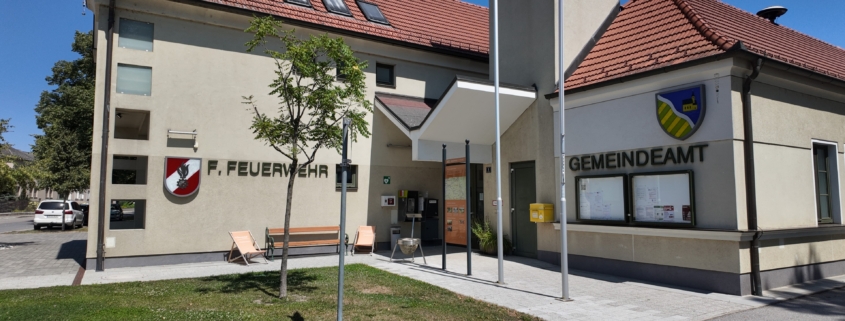 Gemeinde Glinzendorf Feuerwehr Gemeindeamt - Credits Dominik Kautz