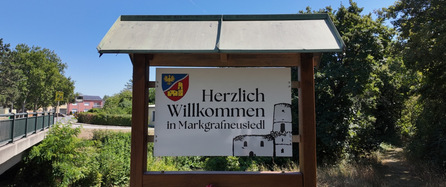 Gemeinde Markgrafneusiedl Wilkommen - Credits Dominik Kautz Gemeinde Markgrafneusiedl Wilkommen - Credits Dominik Kautz