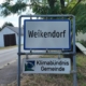 Gemeinde Weikendorf Ortsschild - Credits Dominik Kautz